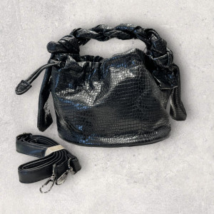 sac écaille - Noir