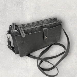 Sac portefeuille - Gris