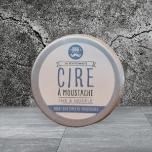 Cire à moustache :