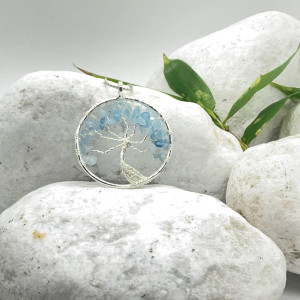 Aigue marine - Pendentif...