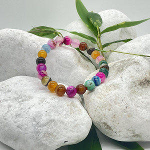 Agate Multicolore -Bracelet