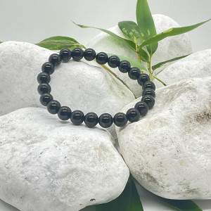 Bracelet en Onyx noir en...