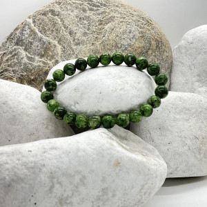 Bracelet en Agate verte