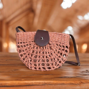 Sac “soleil” en Paille