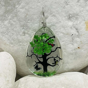 Pendentifs en Verre ellipse...