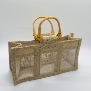 Sac en jute et coton...